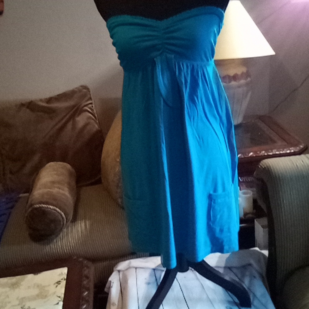 Strapless dress